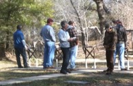 Gene and Bernice Schiller at the range